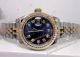 Copy Rolex Datejust 2-Tone Watch Blue Face Diamond Markers Women (1)_th.jpg
